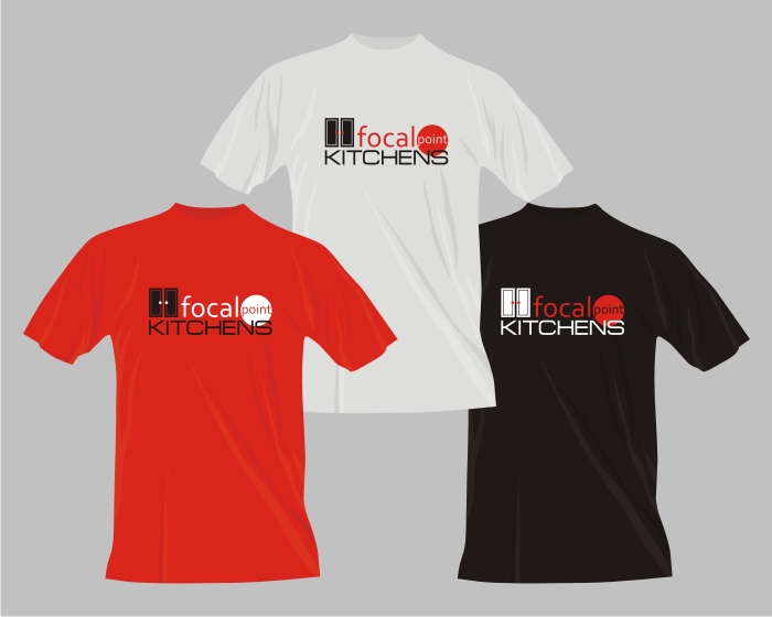 Logo Design by Gito Kahana for focal point KITCHENS | Design #3119419