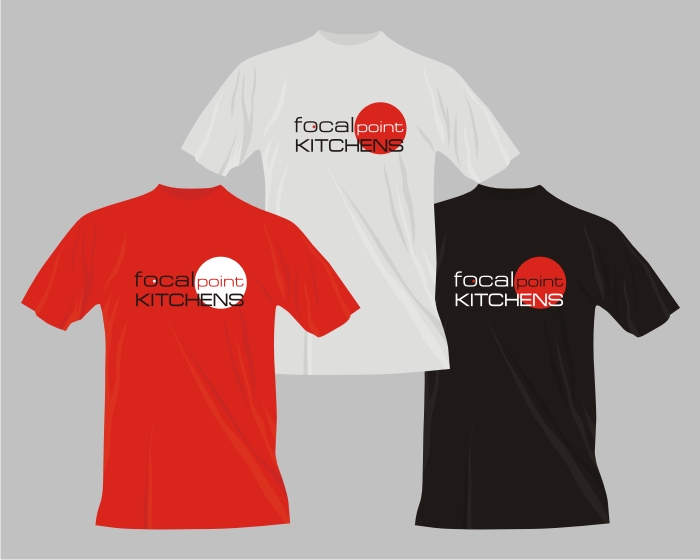 Logo Design by Gito Kahana for focal point KITCHENS | Design #3122380