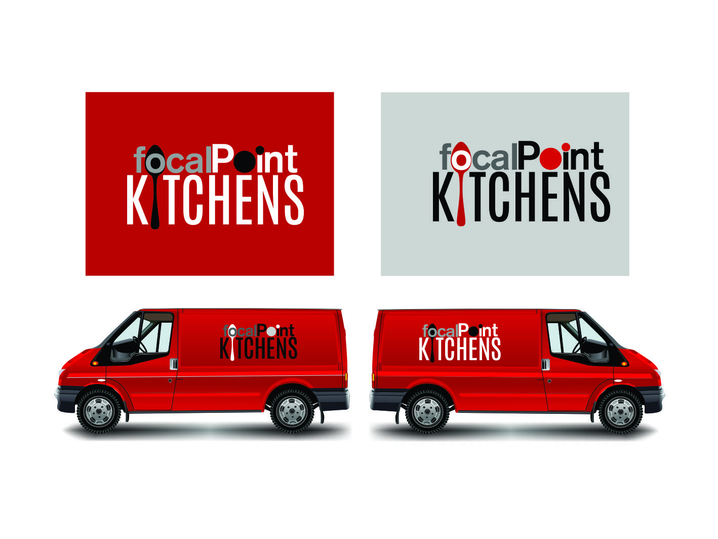 Logo Design by divergent for focal point KITCHENS | Design #3097900