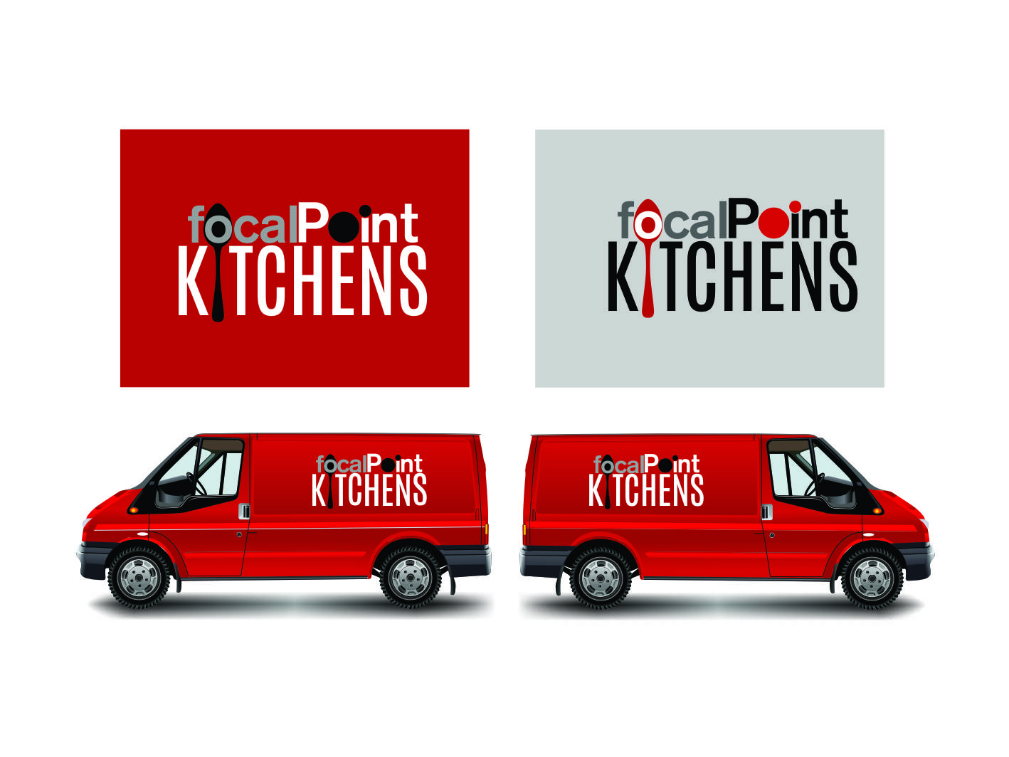 Logo Design by divergent for focal point KITCHENS | Design #3106843