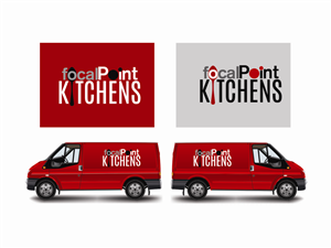 Logo Design by divergent for focal point KITCHENS | Design: #3106843
