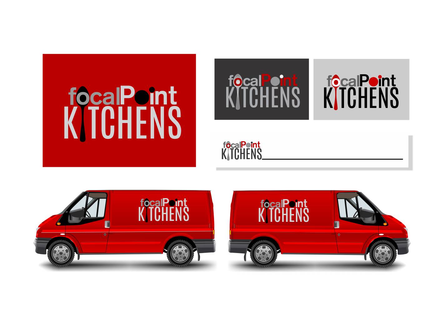 Logo Design by divergent for focal point KITCHENS | Design #3106873