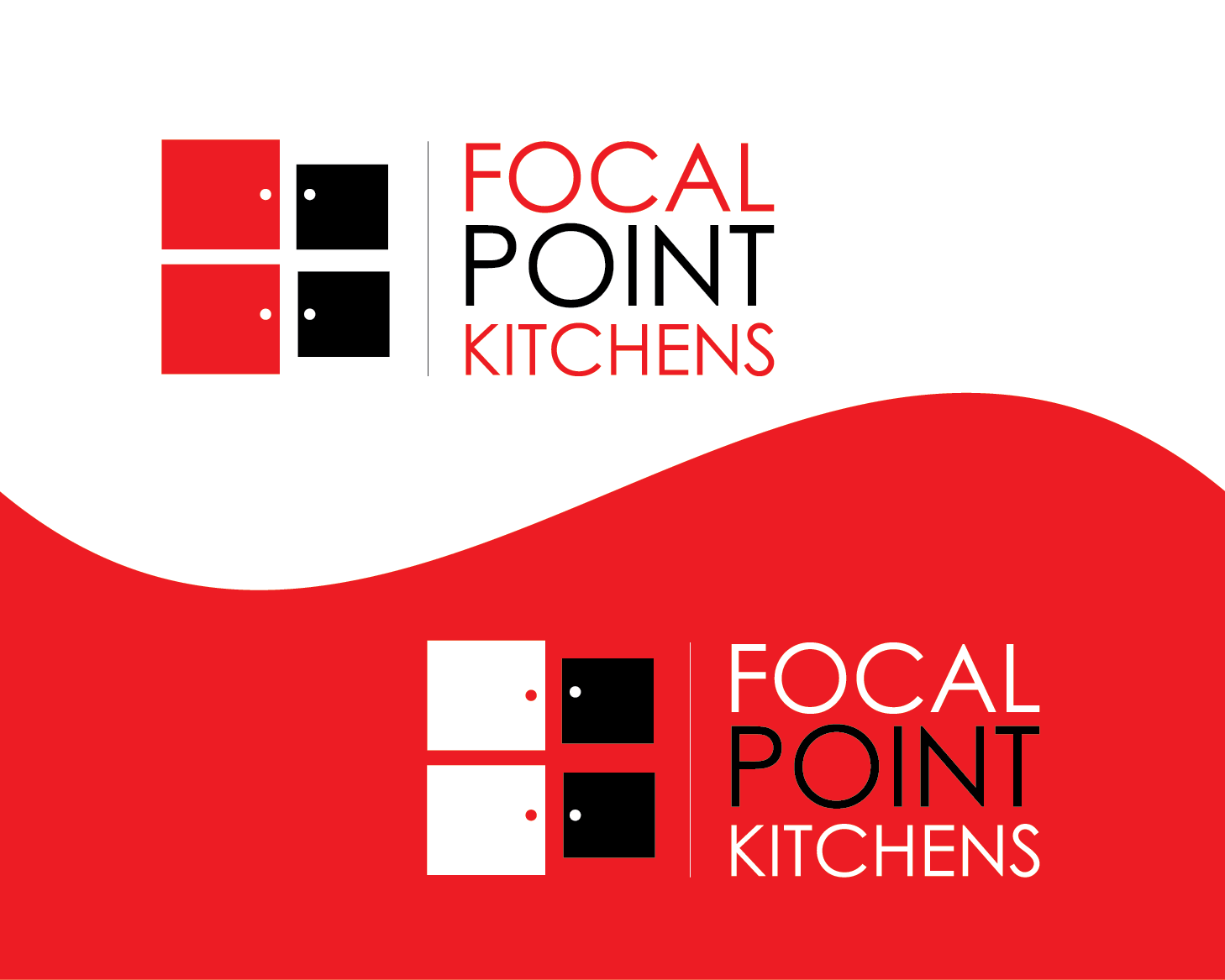 Logo Design by Pv_999 for focal point KITCHENS | Design #3113039
