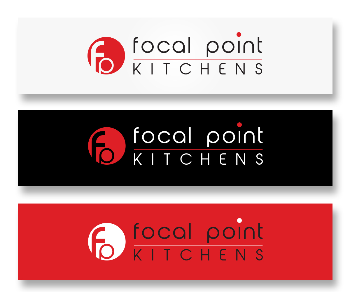 Logo Design by GRAFFYC for focal point KITCHENS | Design #3124480