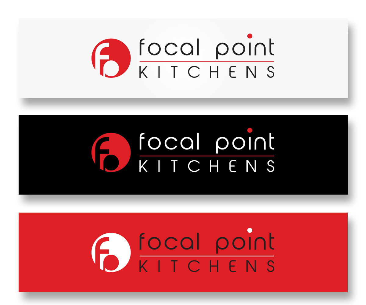 Logo Design by GRAFFYC for focal point KITCHENS | Design #3124483