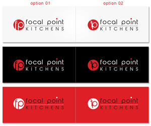 Logo Design by GRAFFYC for focal point KITCHENS | Design: #3138333