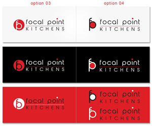 Logo Design by GRAFFYC for focal point KITCHENS | Design: #3138336