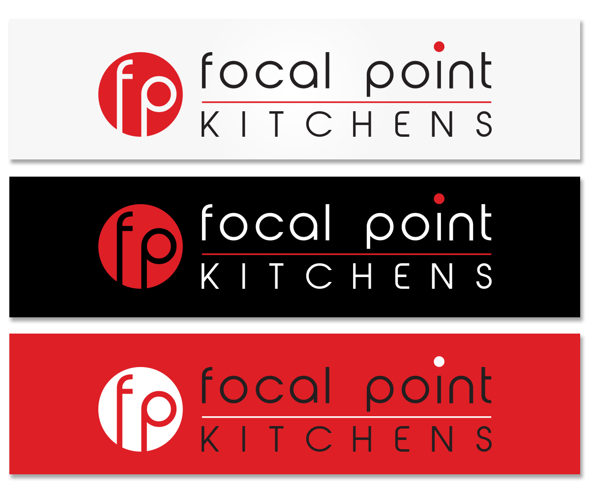 Logo Design by GRAFFYC for focal point KITCHENS | Design #3177661