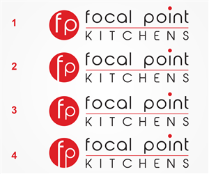 Logo Design by GRAFFYC for focal point KITCHENS | Design: #3184472