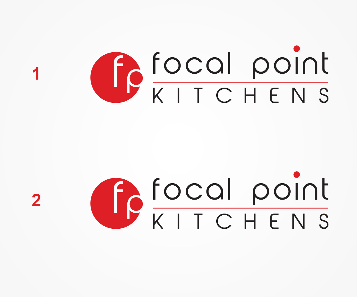 Logo Design by GRAFFYC for focal point KITCHENS | Design #3185586