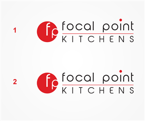 Logo Design by GRAFFYC for focal point KITCHENS | Design: #3185586