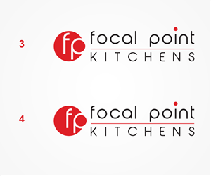 Logo Design by GRAFFYC for focal point KITCHENS | Design: #3185641