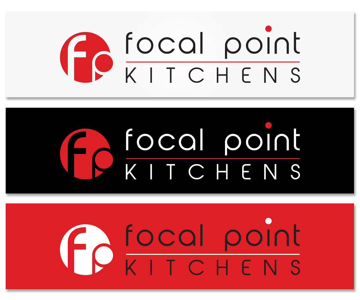 Logo Design by GRAFFYC for focal point KITCHENS | Design #3192804