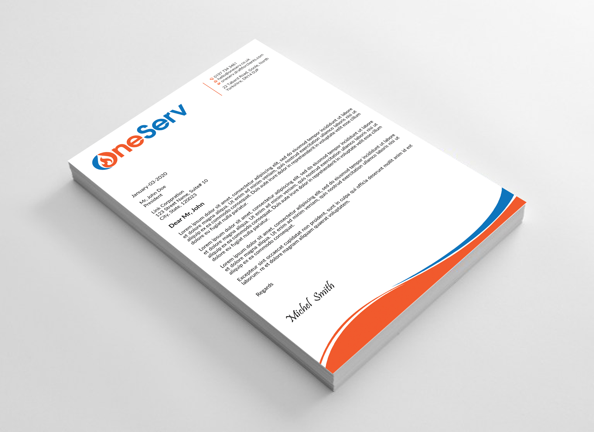 Stationery Design by Expert Bappy for this project | Design #32674345