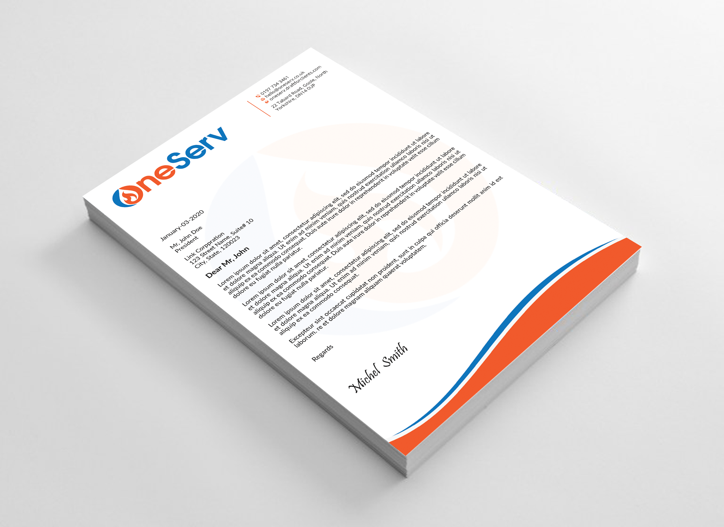 Stationery Design by Expert Bappy for this project | Design #32674411