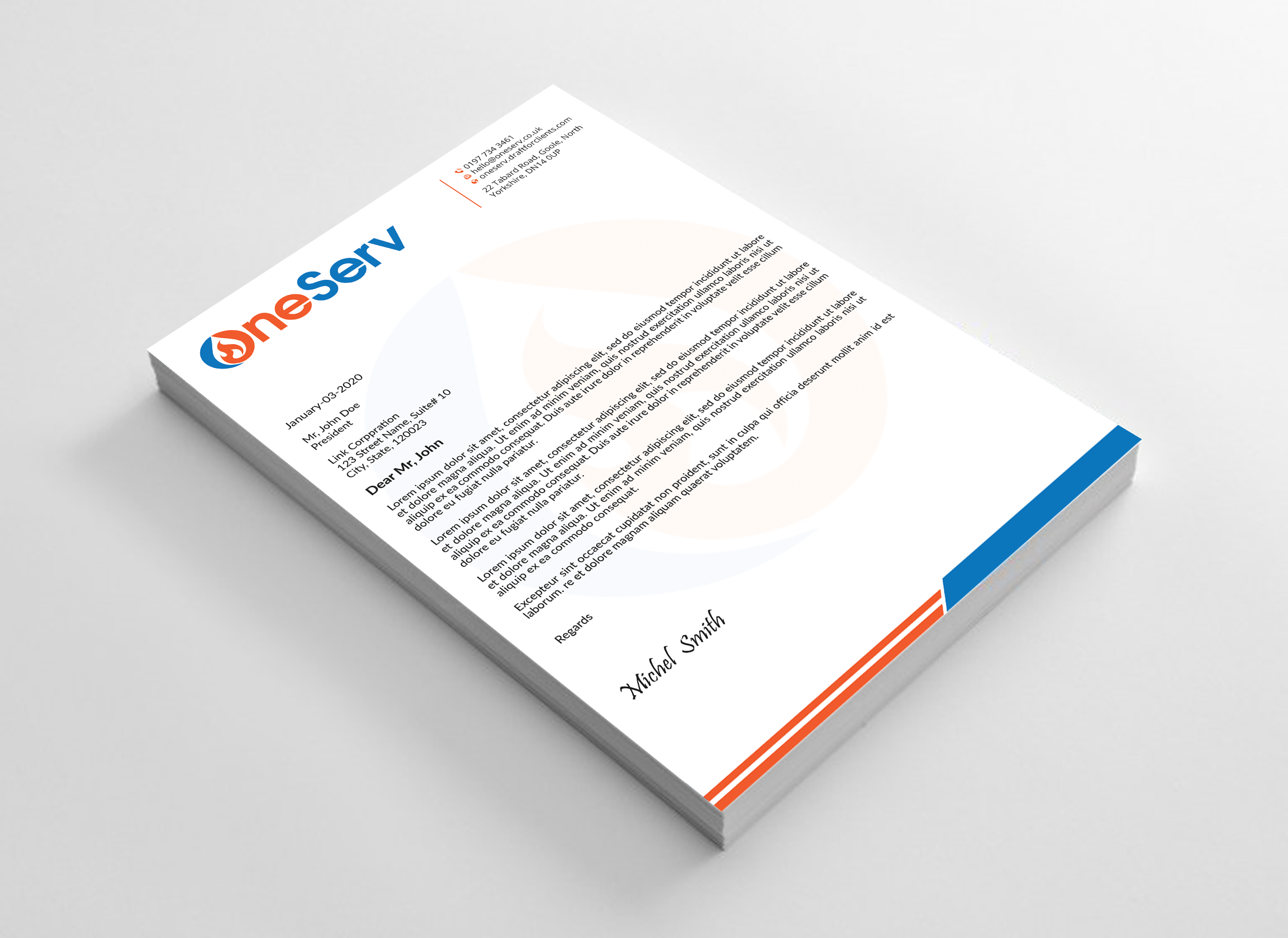 Stationery Design by Expert Bappy for this project | Design #32674429