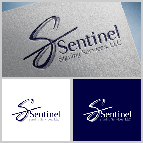 Logo Design by 27studioArt for Sentinel Signing Services, LLC | Design #32691664