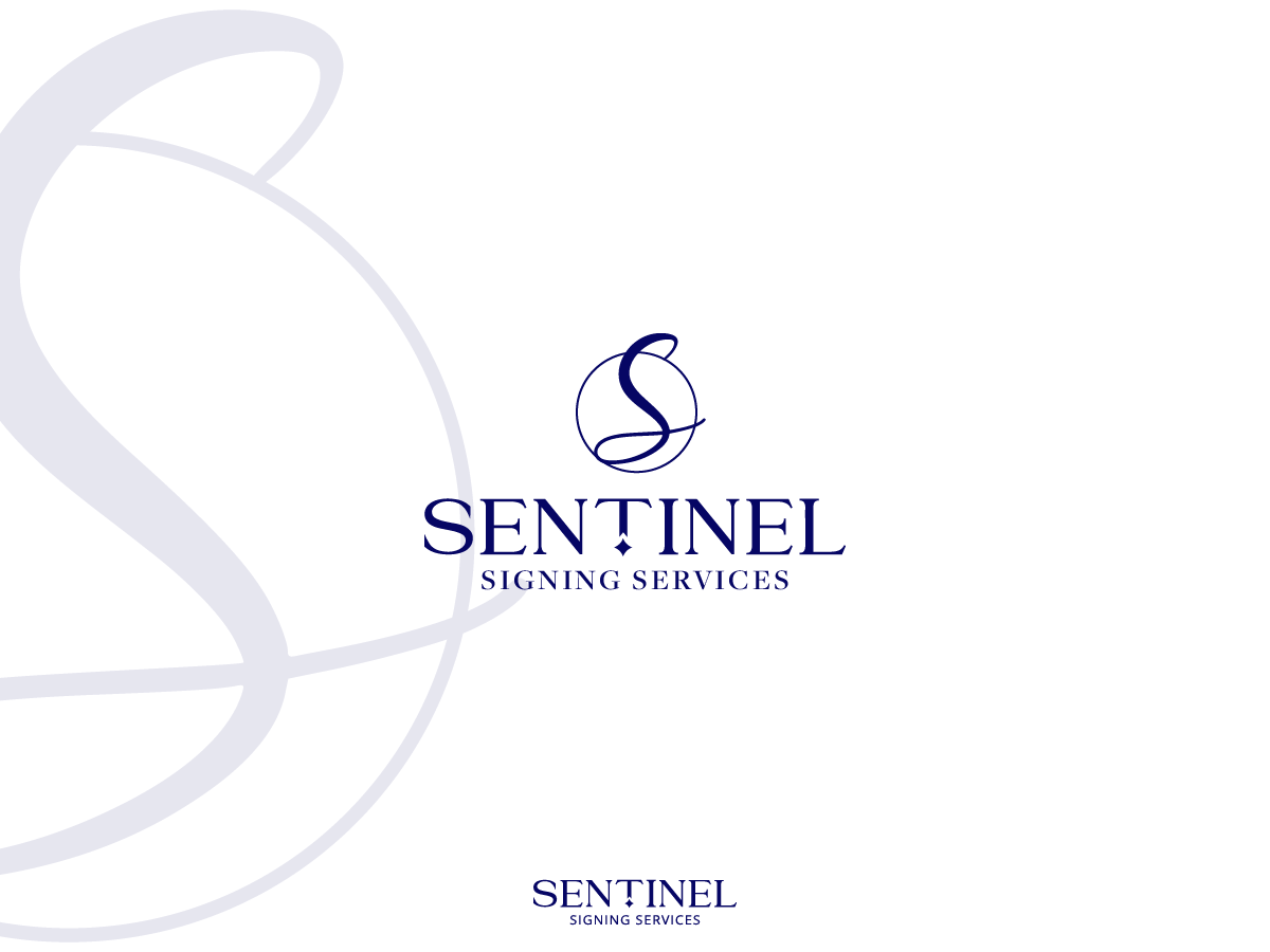 Diseño de Logo por allynien para Sentinel Signing Services, LLC | Diseño #32691626