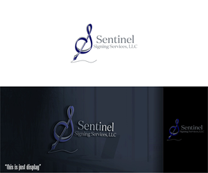 Logo Design by alkaline for Sentinel Signing Services, LLC | Design: #32673109