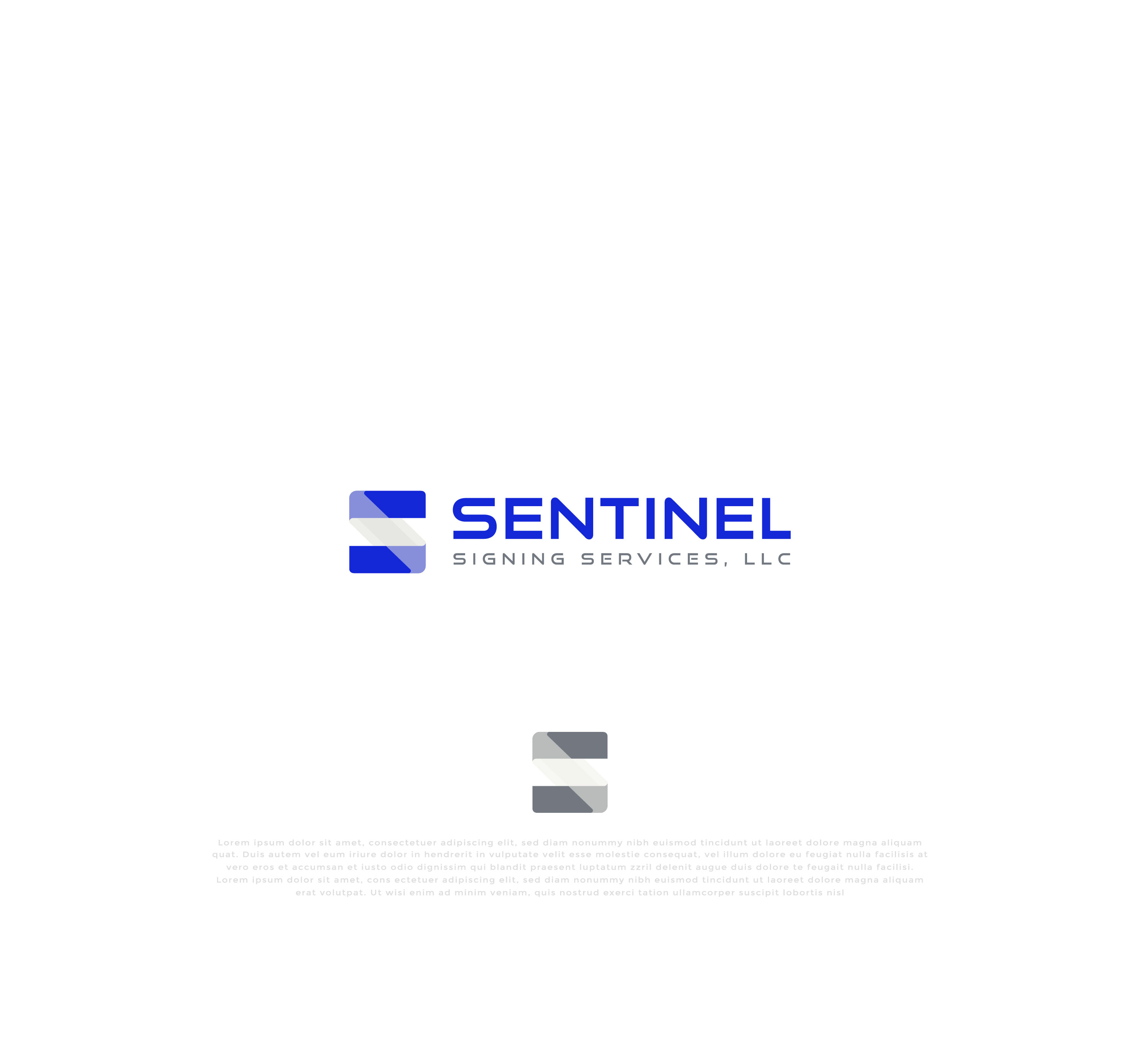 Logo Design by mehedi.h for Sentinel Signing Services, LLC | Design #32673938