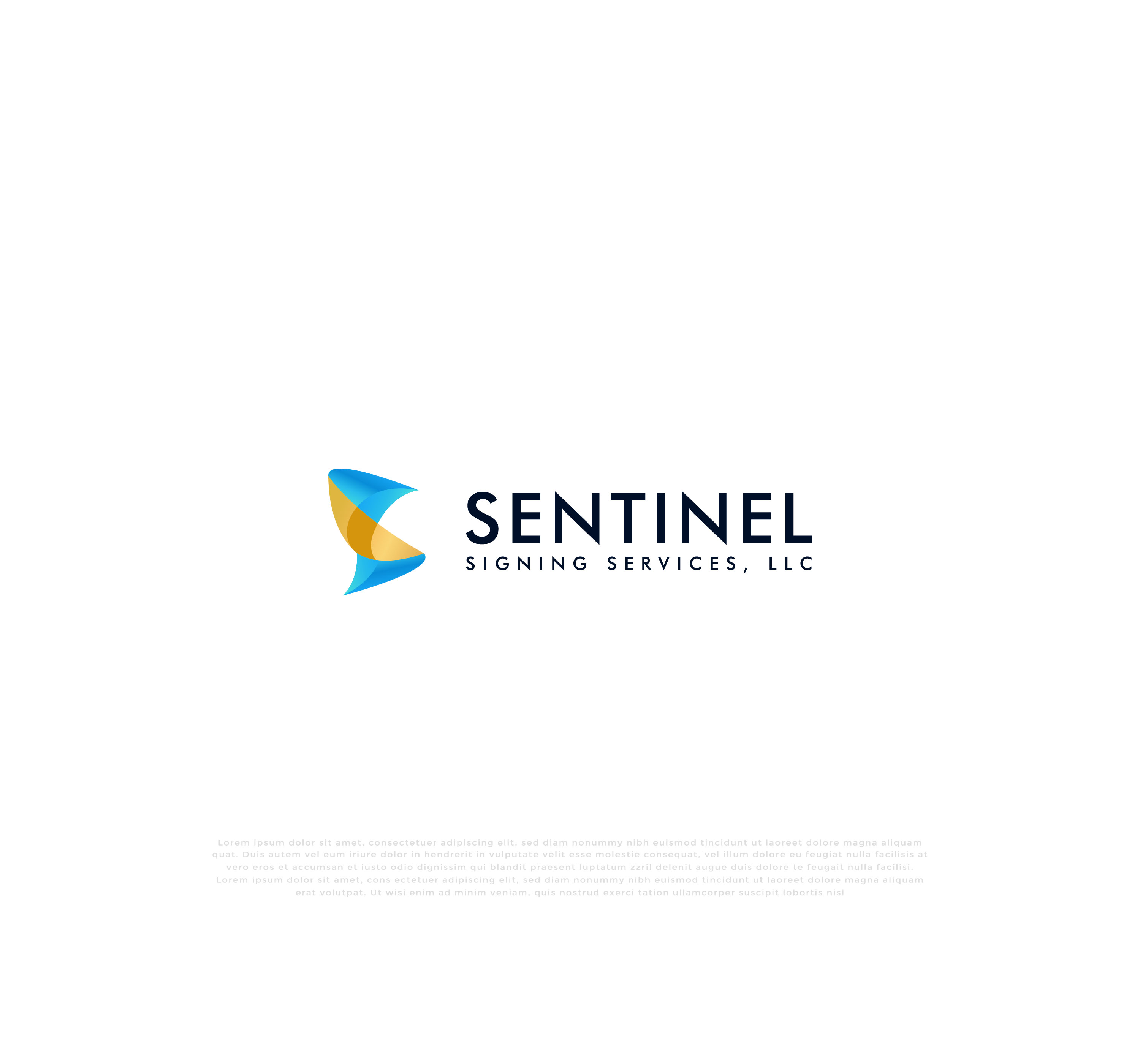 Logo Design by mehedi.h for Sentinel Signing Services, LLC | Design #32673973