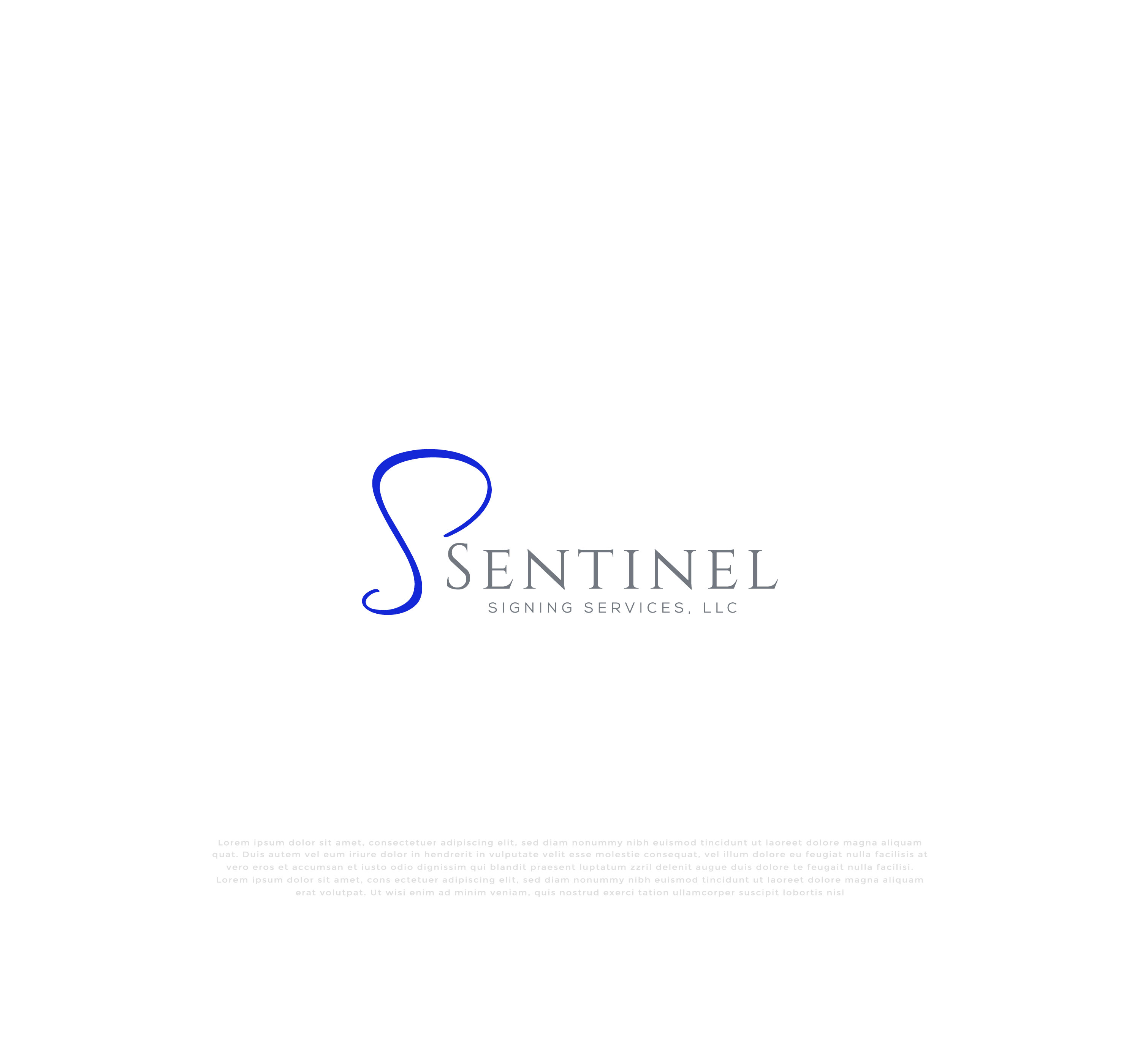 Logo Design by mehedi.h for Sentinel Signing Services, LLC | Design #32673984