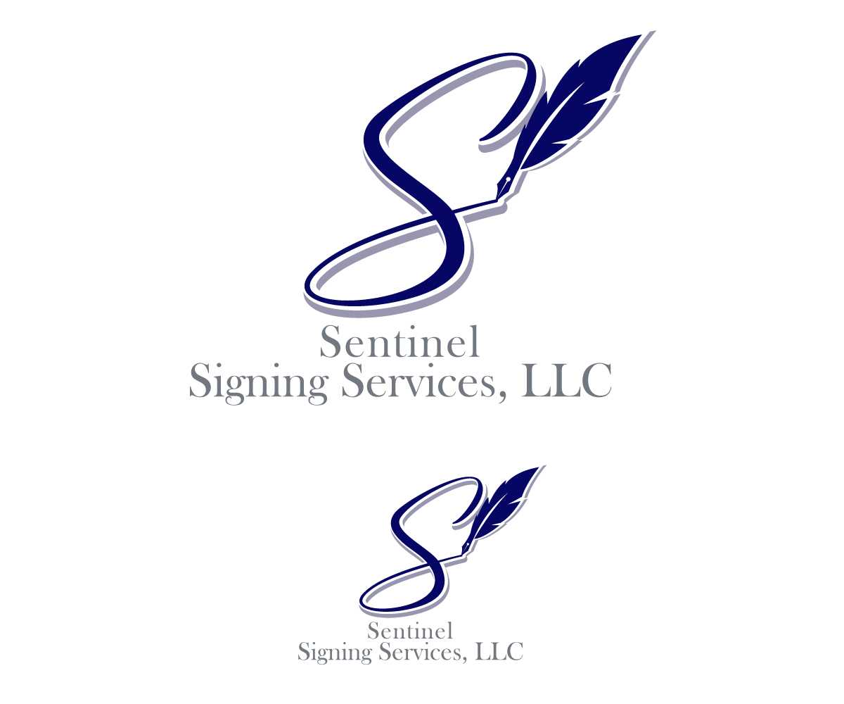Logo Design by Paint-Tools for Sentinel Signing Services, LLC | Design #32675429