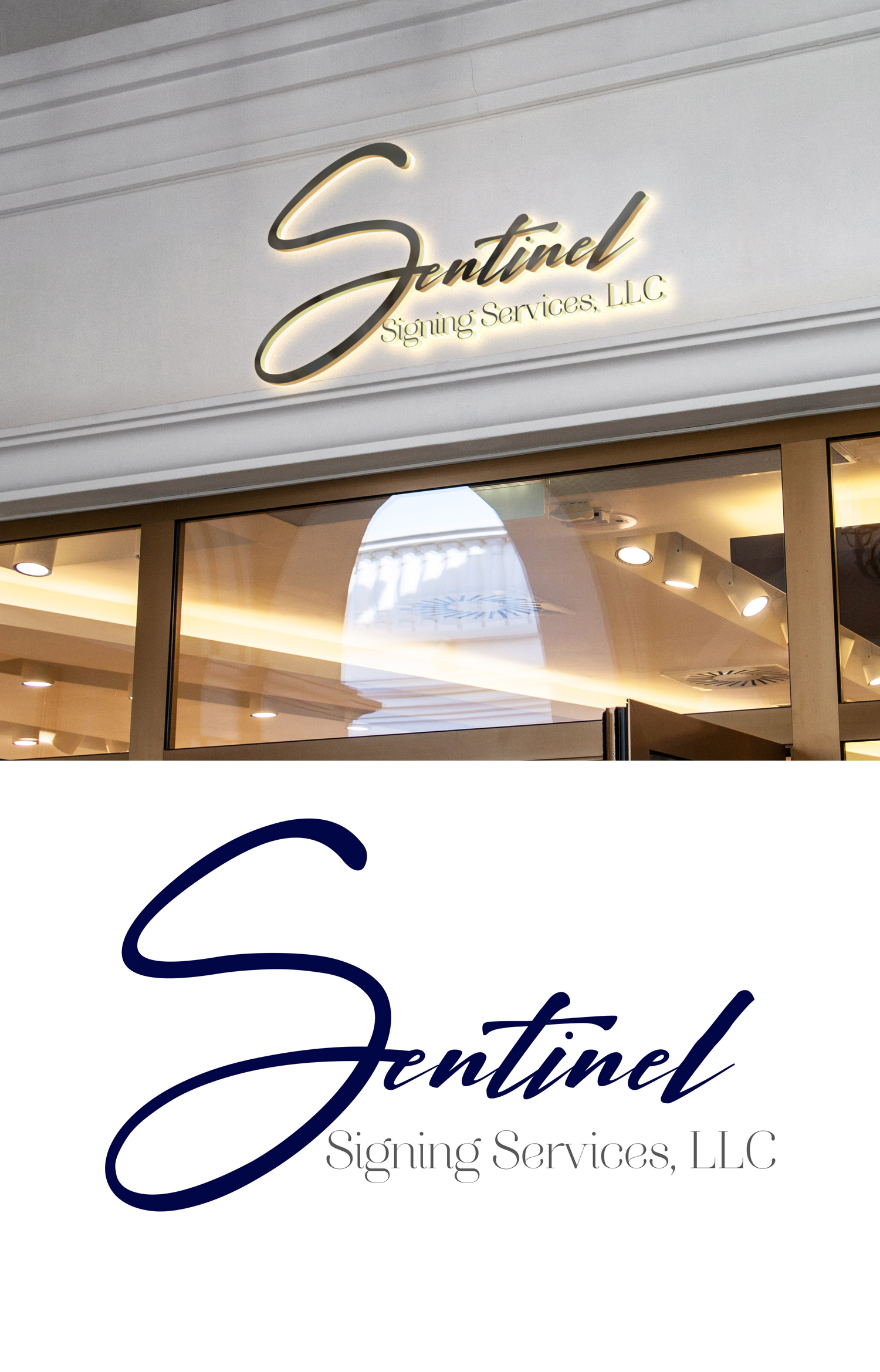 Logo-Design von M Art & Design für Sentinel Signing Services, LLC | Design #32674228