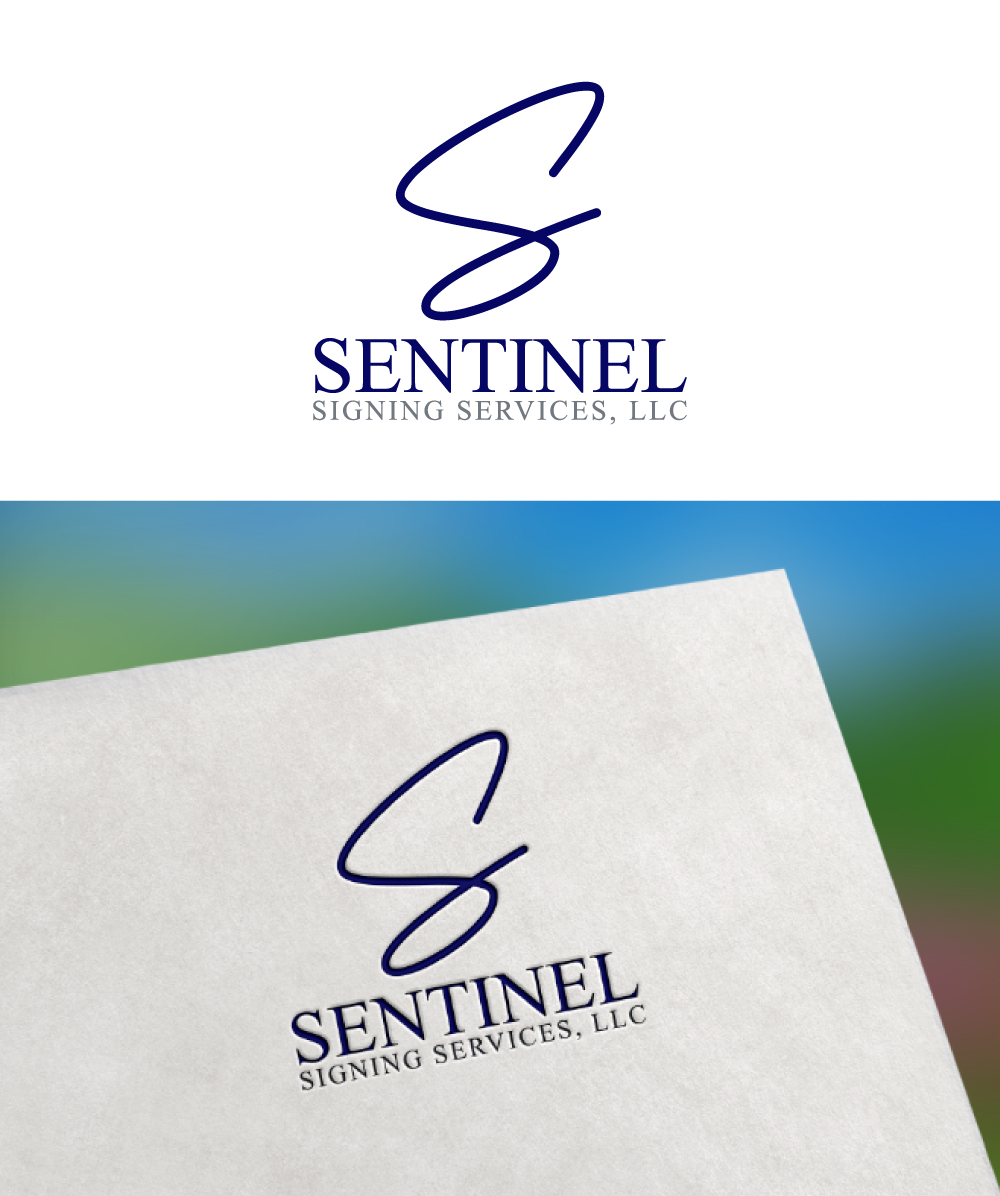 Logo Design by Ahnaf Labib for Sentinel Signing Services, LLC | Design #32678550