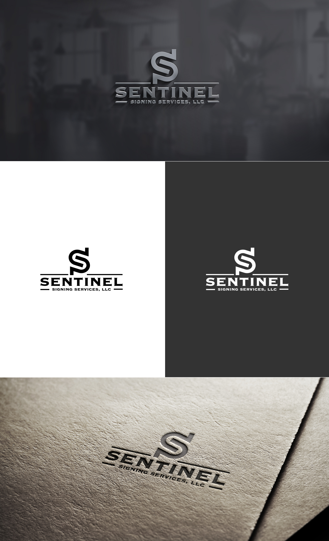 Design de Logo par GLDesigns pour Sentinel Signing Services, LLC | Design #32676649