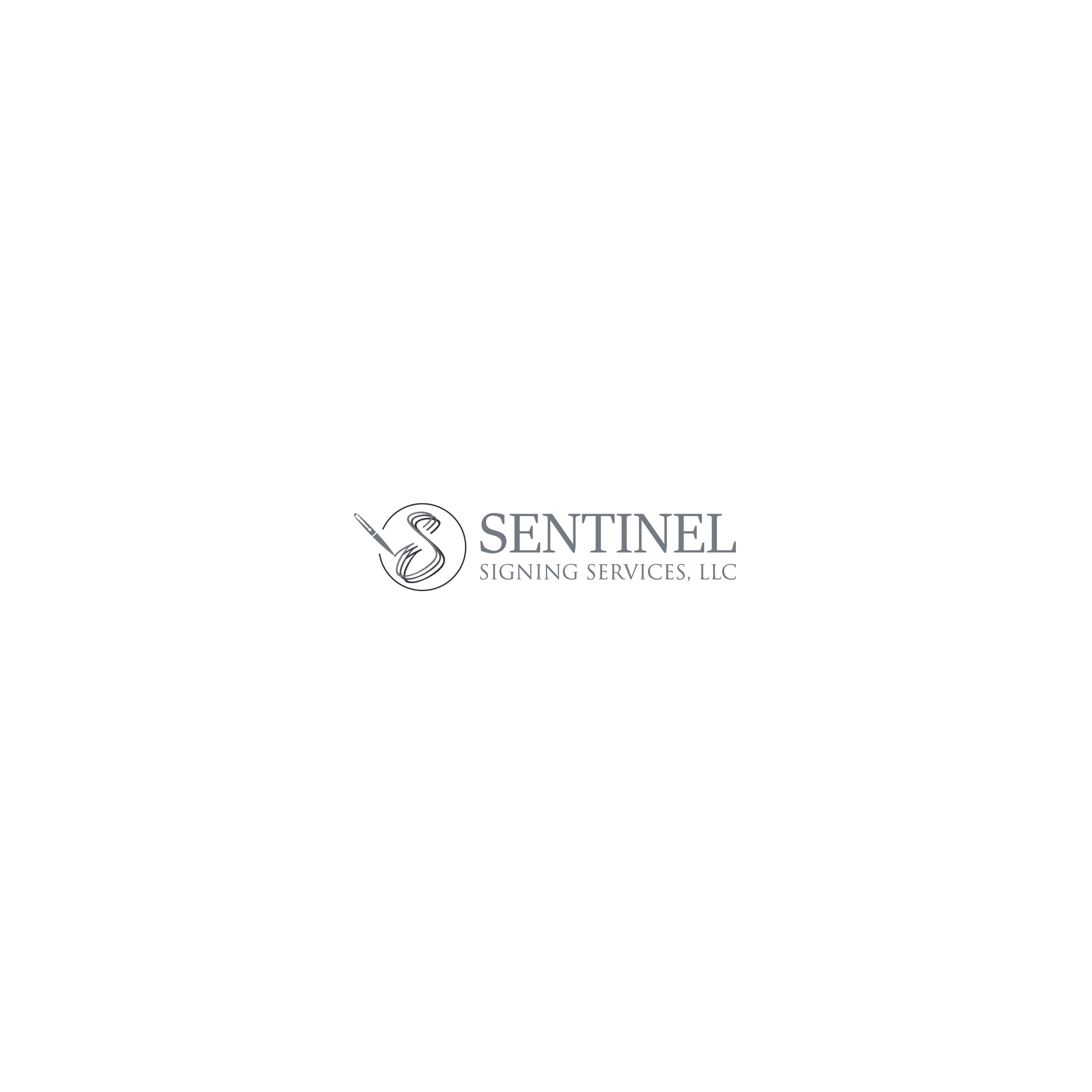Logo Design by Verified artistry (Design garden) for Sentinel Signing Services, LLC | Design #32710665