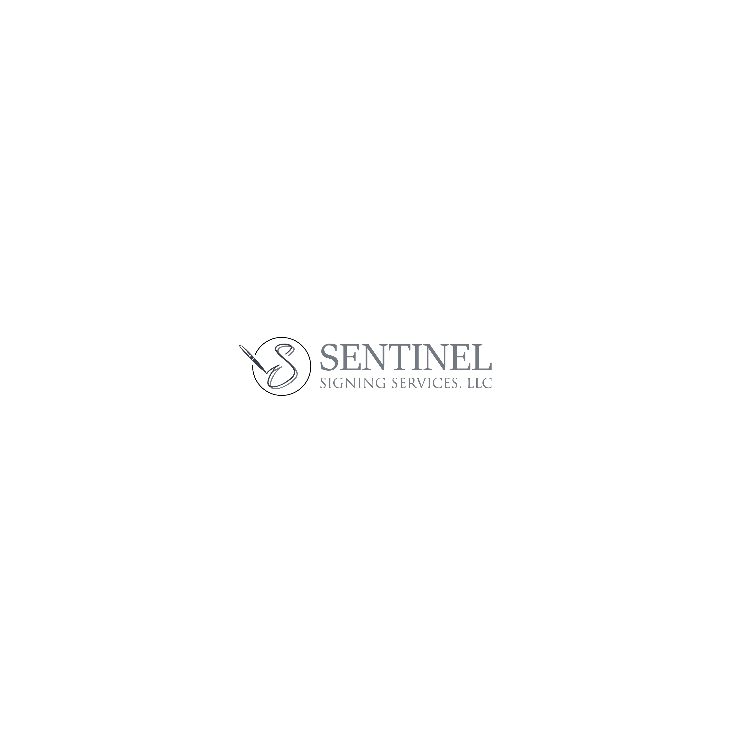 Logo Design by Verified artistry (Design garden) for Sentinel Signing Services, LLC | Design #32710667