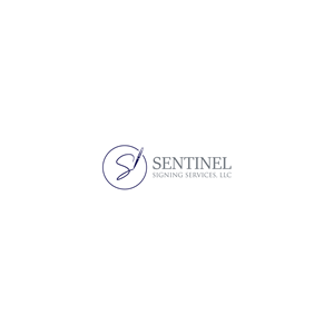 Logo Design by Verified artistry (Design garden) for Sentinel Signing Services, LLC | Design: #32710668