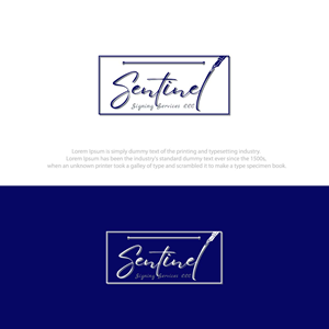 Logo Design by fly  design for Sentinel Signing Services, LLC | Design: #32675046