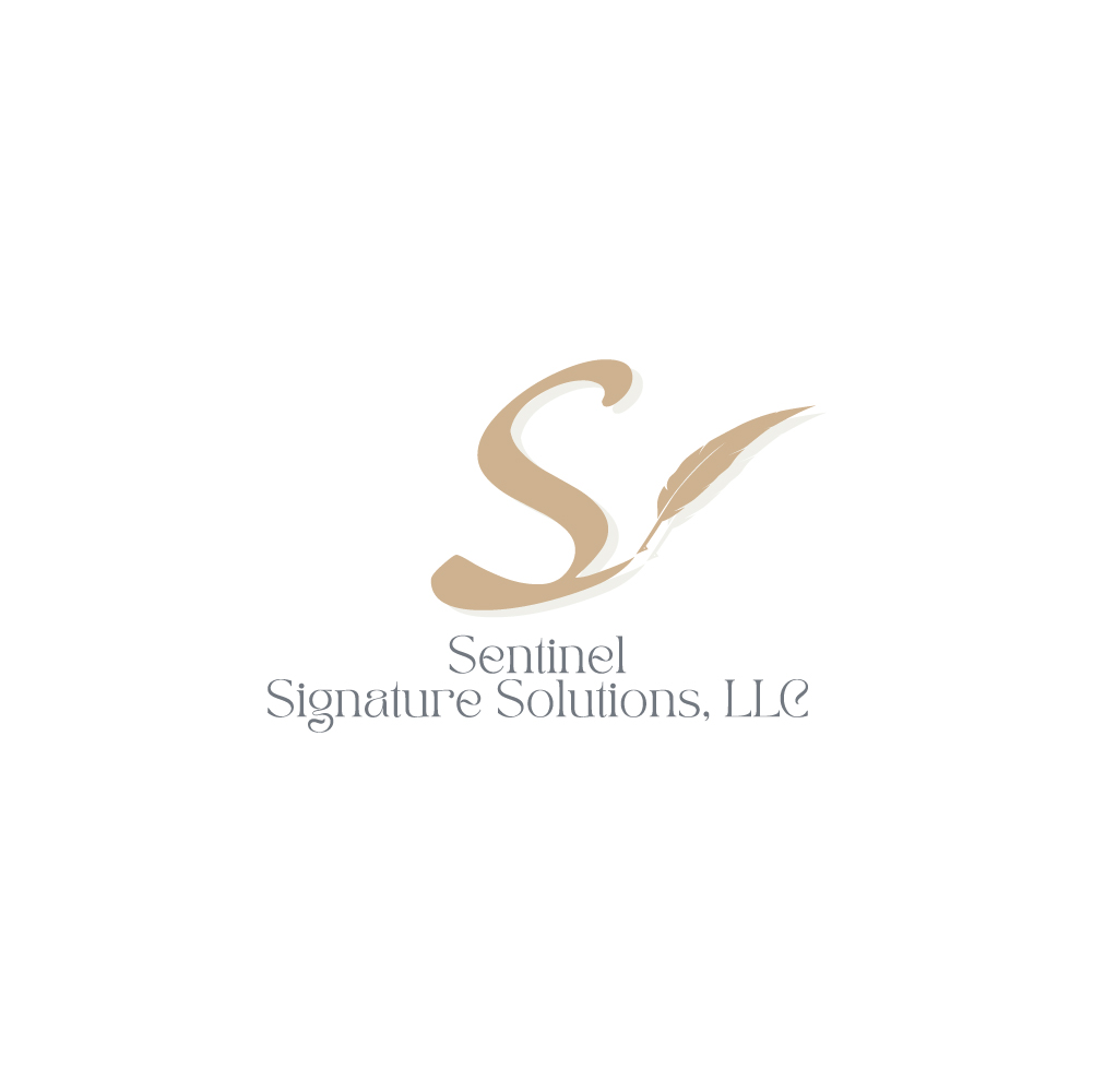 Logo-Design von nyoovernyo für Sentinel Signing Services, LLC | Design #32674067