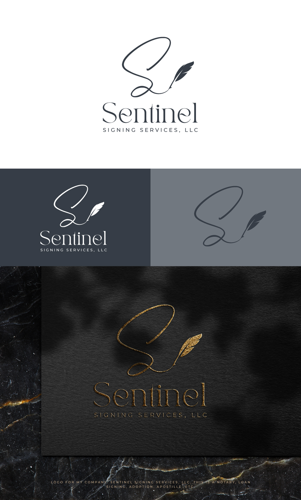 Logo Design by creativepix for Sentinel Signing Services, LLC | Design #32674877
