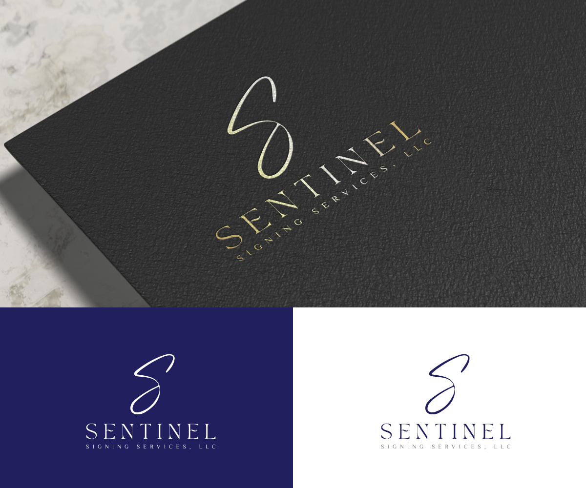 Logo Design by step forward 2 for Sentinel Signing Services, LLC | Design #32673713