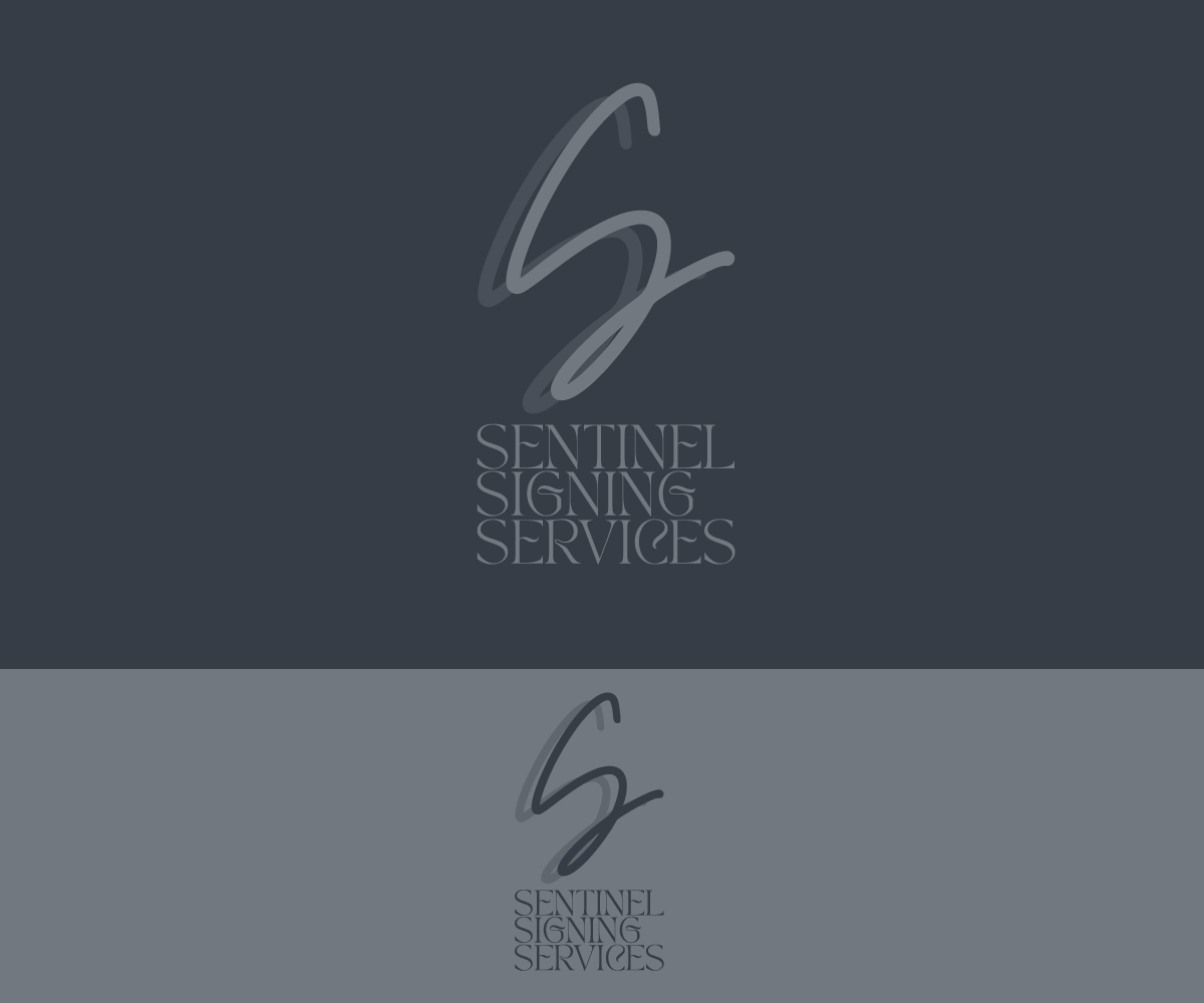 Logo Design by Ansh Design for Sentinel Signing Services, LLC | Design #32674515