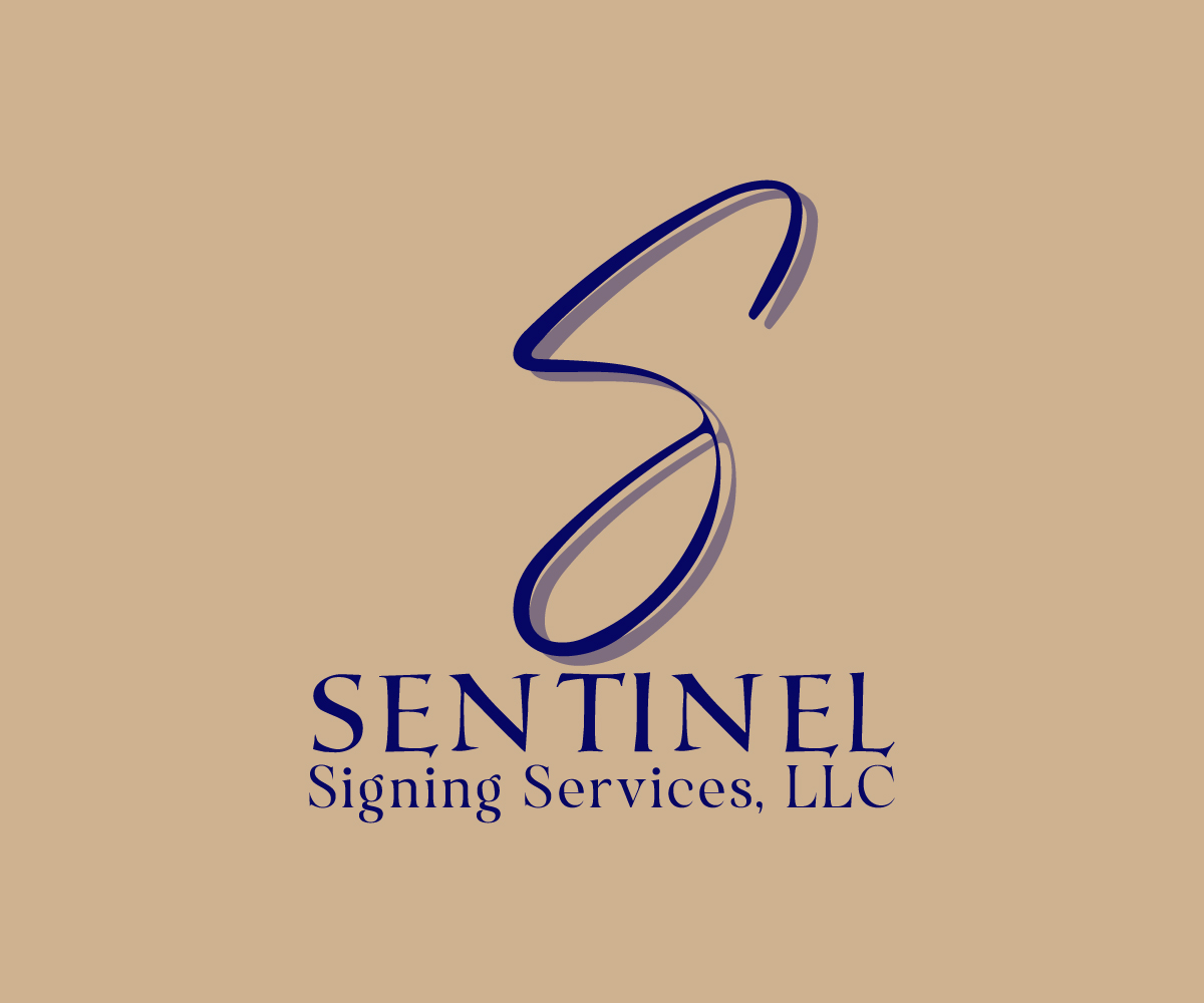 Logo Design by Ansh Design for Sentinel Signing Services, LLC | Design #32675474