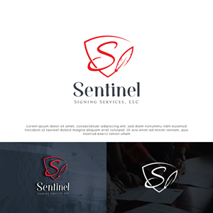 Logo Design by Tan-D for Sentinel Signing Services, LLC | Design: #32677765