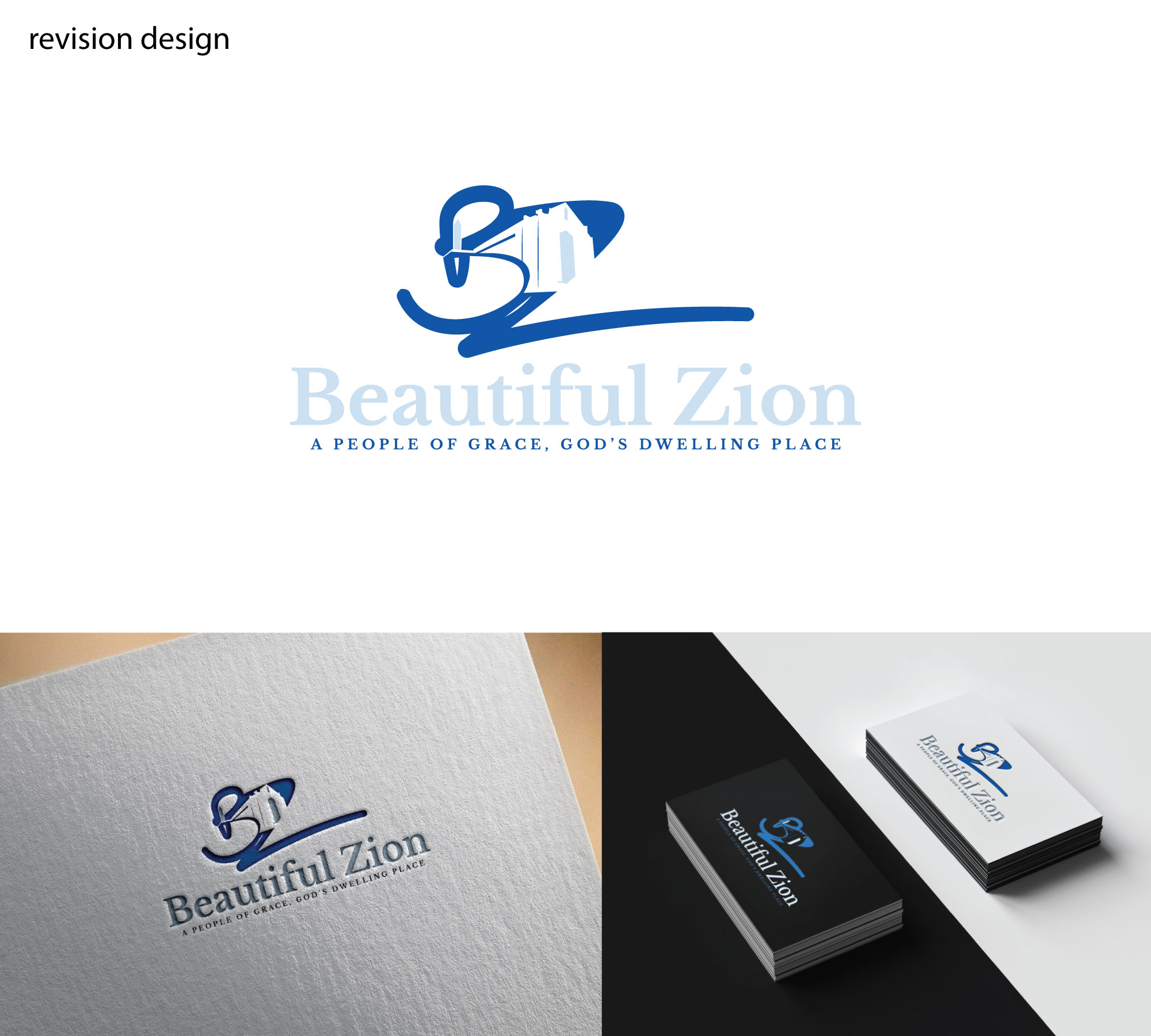 Diseño de Logo por RRR Design para Beautiful Zion Baptist  | Diseño #32678234