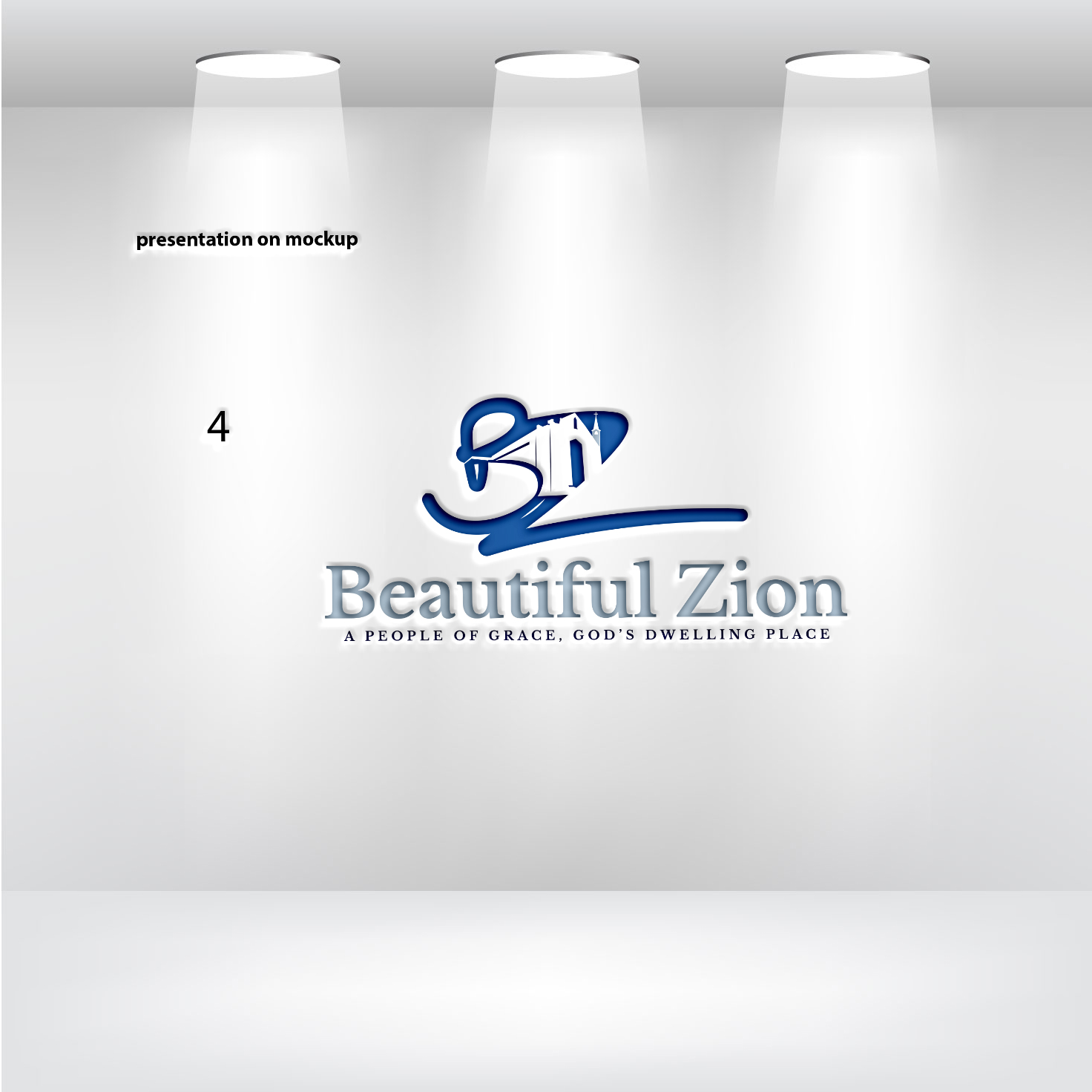 Design de Logo par RRR Design pour Beautiful Zion Baptist  | Design #32679924
