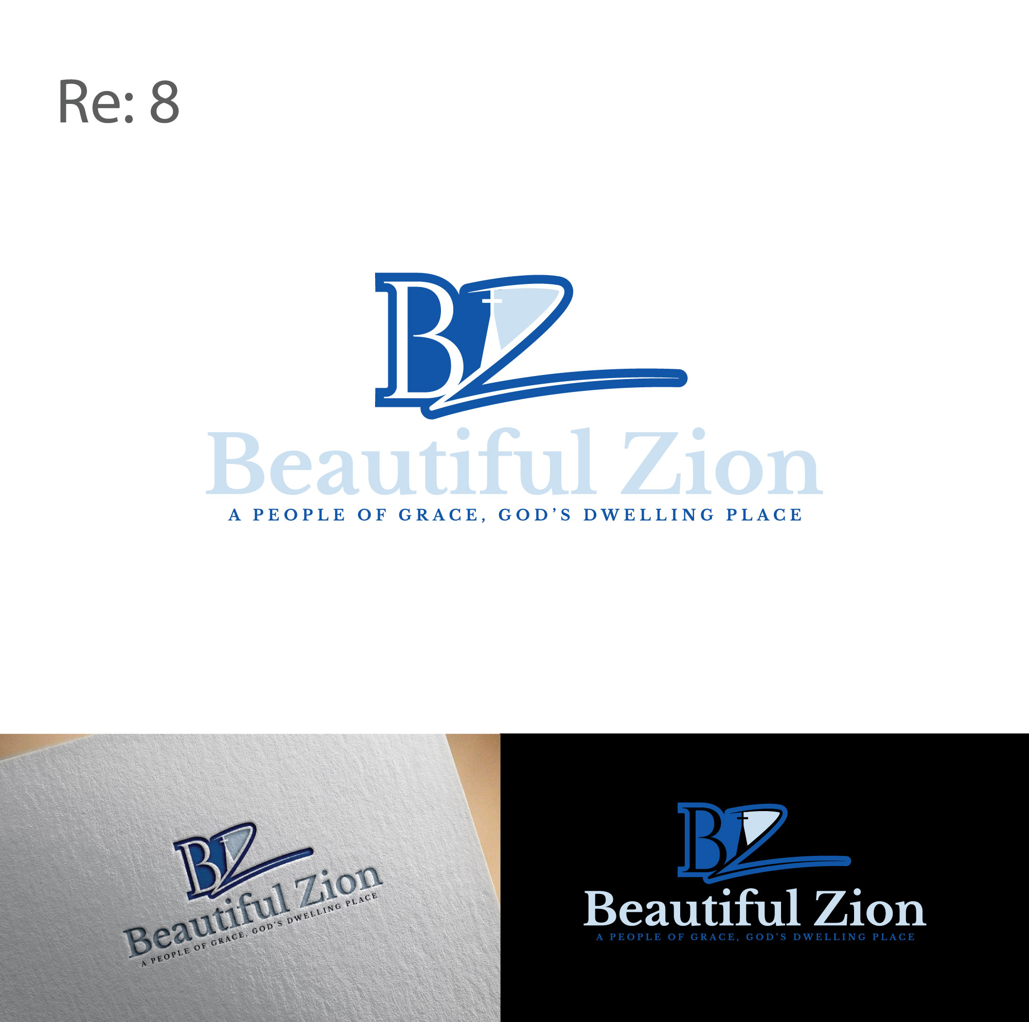 Diseño de Logo por RRR Design para Beautiful Zion Baptist  | Diseño #32685434