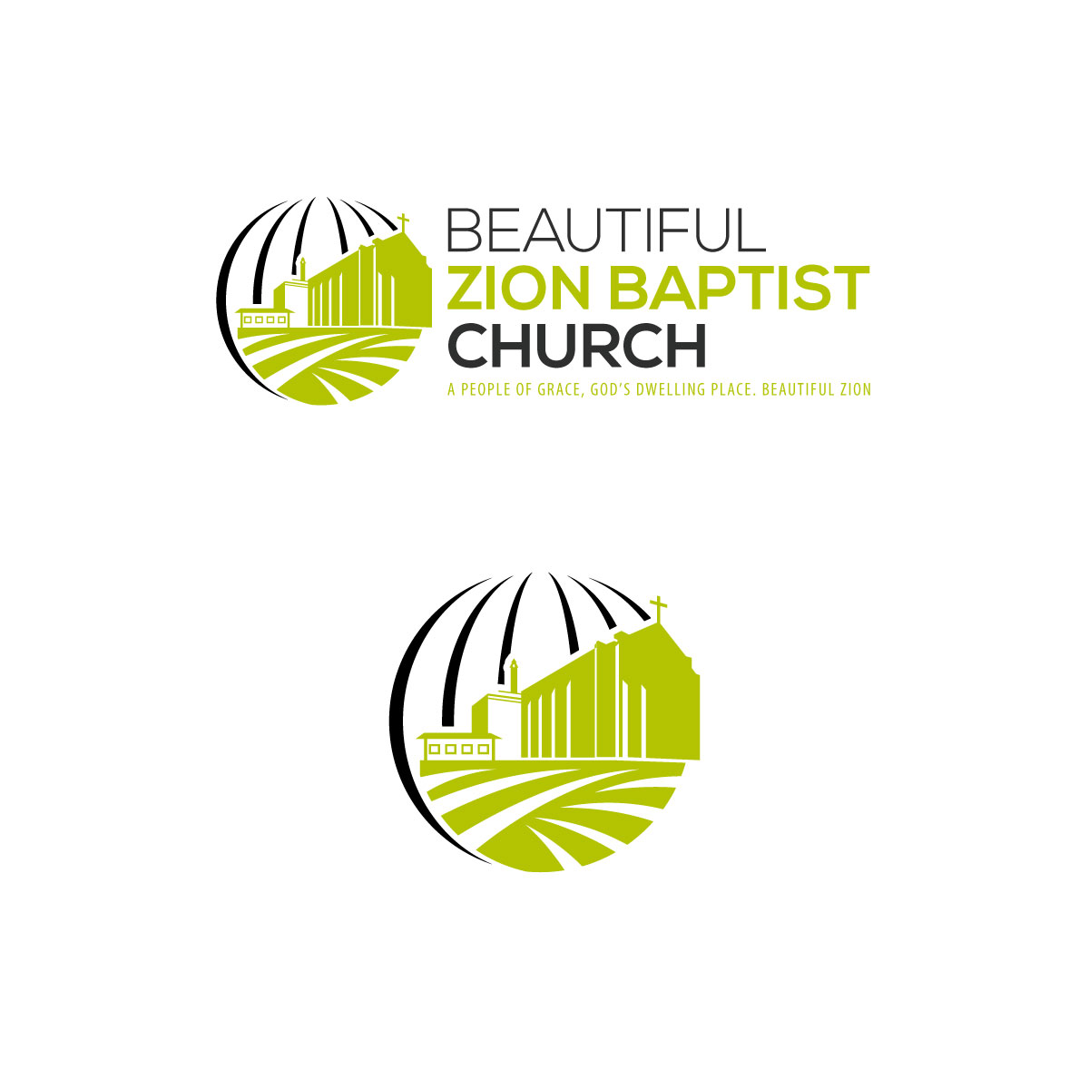 Diseño de Logo por chris Ray para Beautiful Zion Baptist  | Diseño #32682851