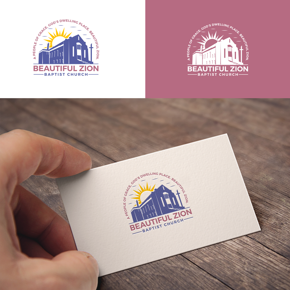 Diseño de Logo por RA-bica para Beautiful Zion Baptist  | Diseño #32678365