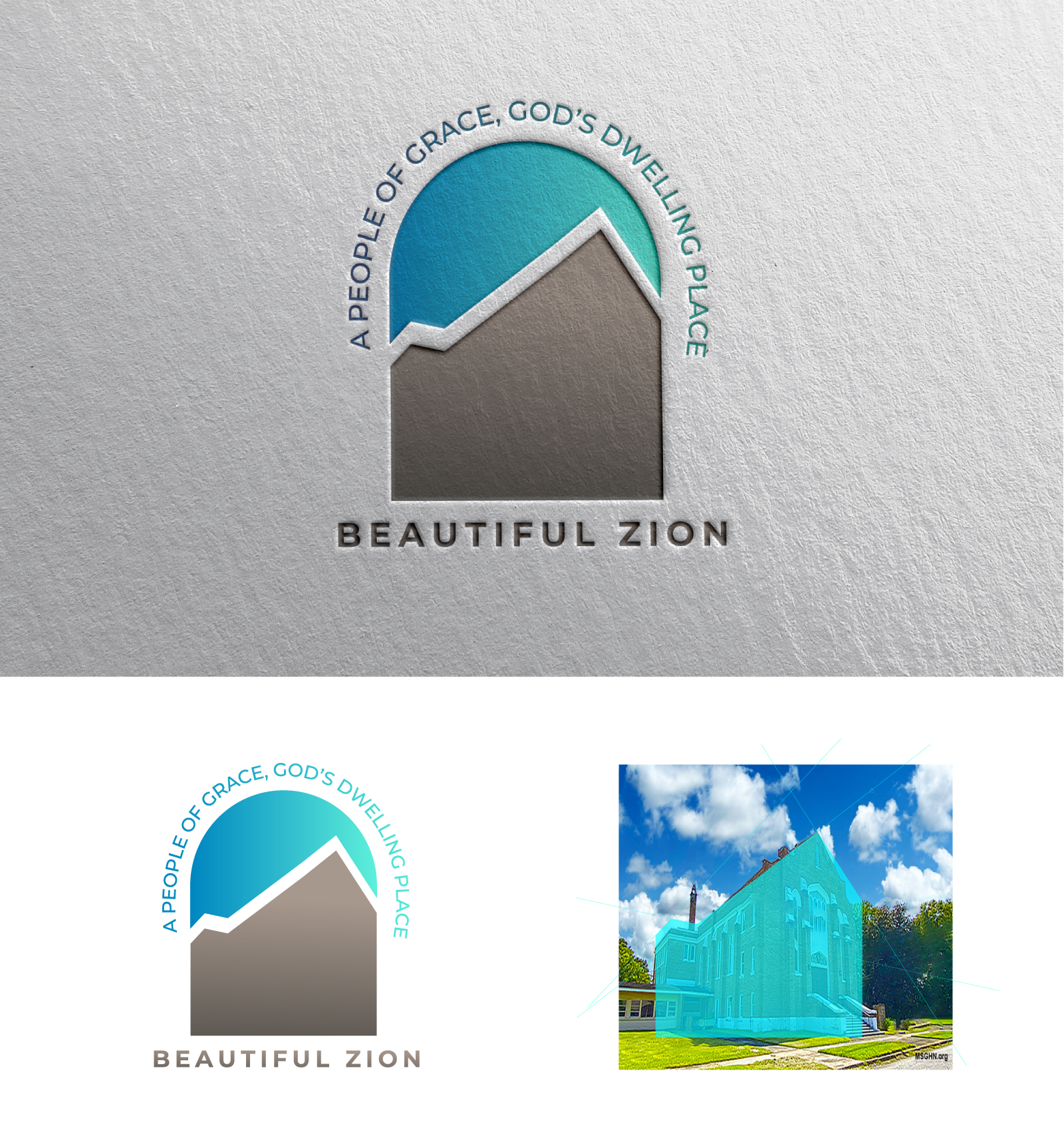 Logo Design by Christian Cruz for Beautiful Zion Baptist  | Design #32686173