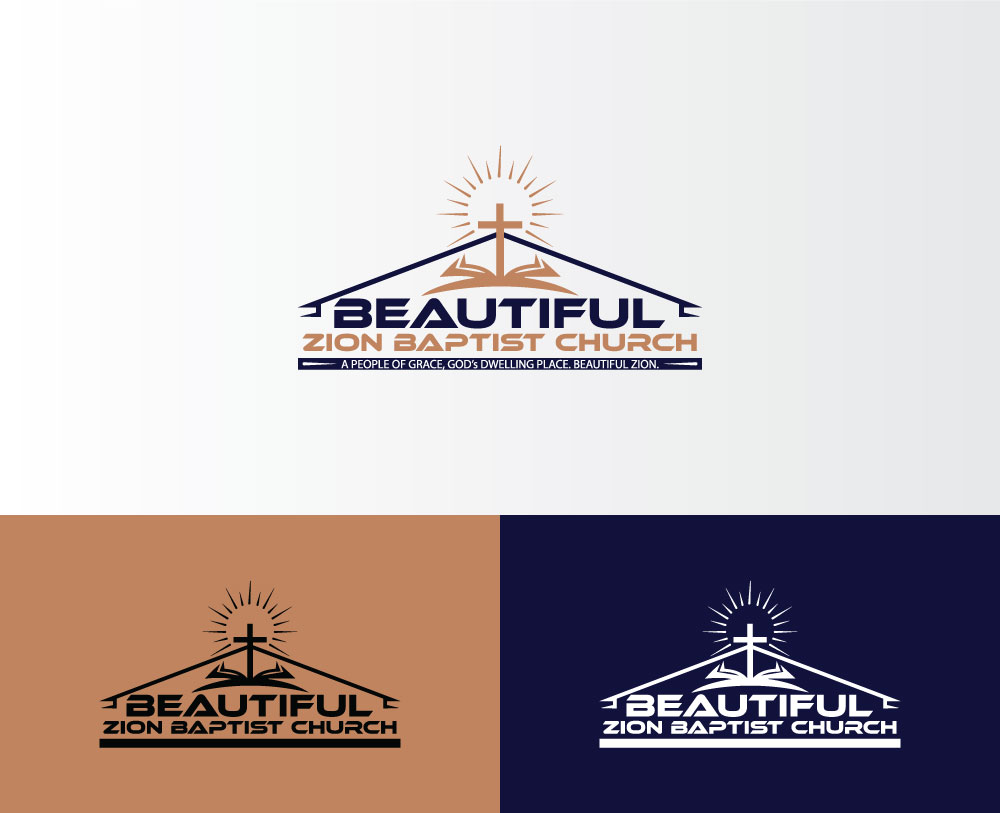 Logo Design by Mr_Logo for Beautiful Zion Baptist  | Design #32671664