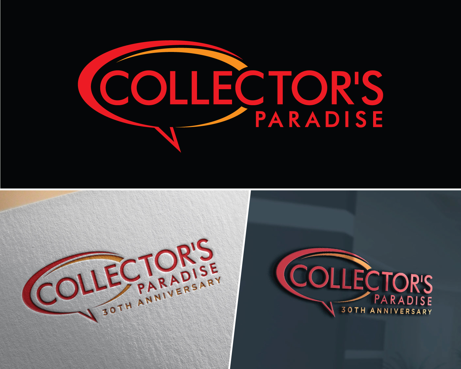 Logo Design by Atec for Collector's Paradise | Design #32674728
