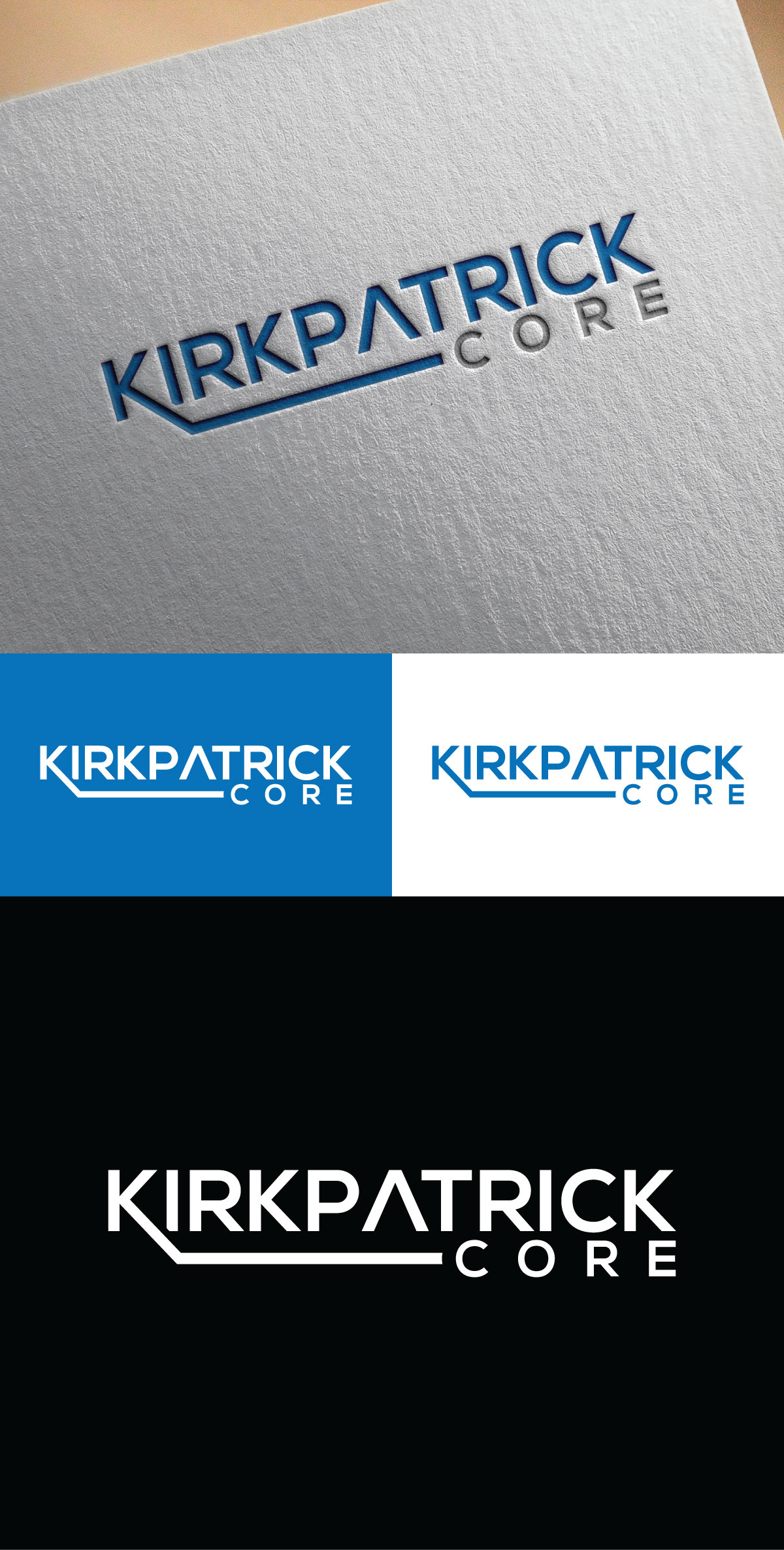 Design de Logo par Markwood pour KirkpatrickCORE | Design #32672674