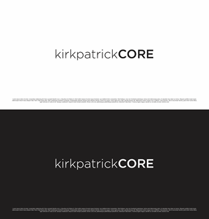 Logo Design by saesean for KirkpatrickCORE | Design: #32674620